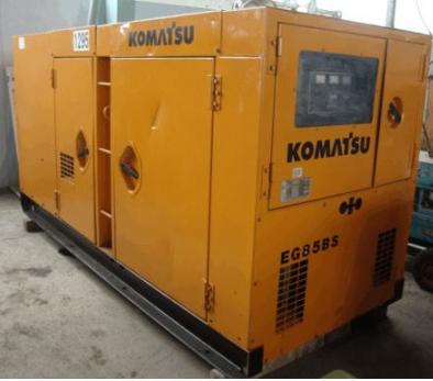 Komatsu EG Series EG85BST-1 EG85BS-1 EG85B-1 EG85-1 Motor Generator Guía del servicio oficial