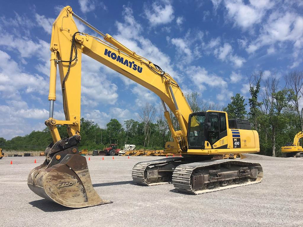 KOMATSU PC490LC-10 Manual de instrucciones de montaje de campo oficial de excavadora