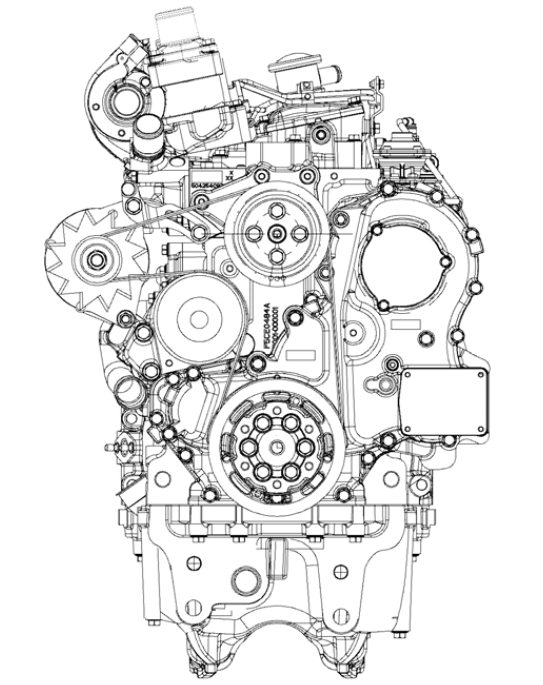 Caso IH F5AE9484B F5AE9484G F5AE9484K Motores Taller Oficial De Reparación De Servicio De Taller