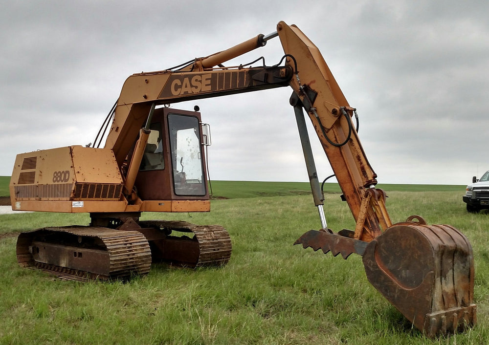 Cas 880d Excavator Manuel de réparation des services d'atelier