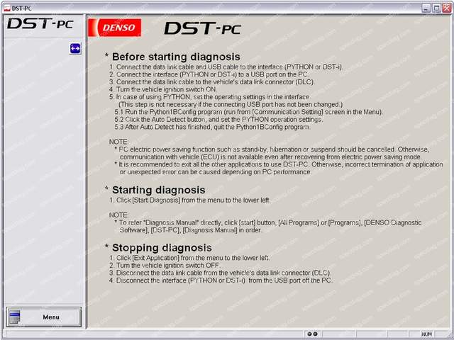 
                  
                    محول تشخيص DENSO DIAGNOSTIC KIT (PYTHON) الأصلي - مع برنامج Denso DST-PC 10.0.1 [2019] - Windows 7 فقط
                  
                