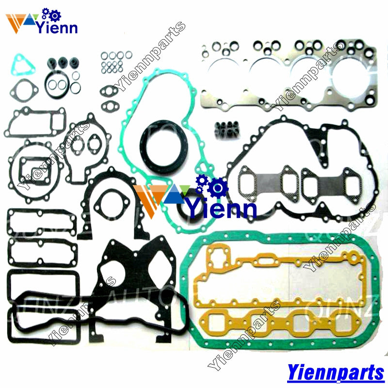 Pour isuzu 4ba1 Kit de joint complet 5-87810-016-0 avec joint de tête 9-11141-658-0 pour camion TLD34 4Ab1 pièces de réparation de moteurs diesel