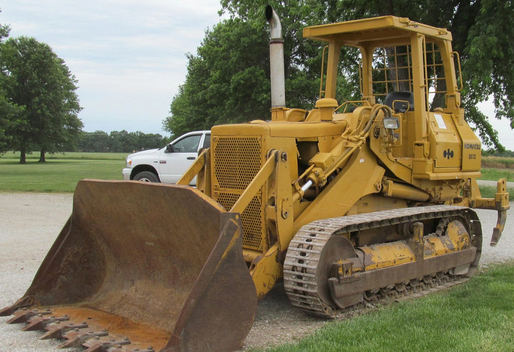 KOMATSU D57F-17 Bulldozer خدمات ورشة العمل الرسمية