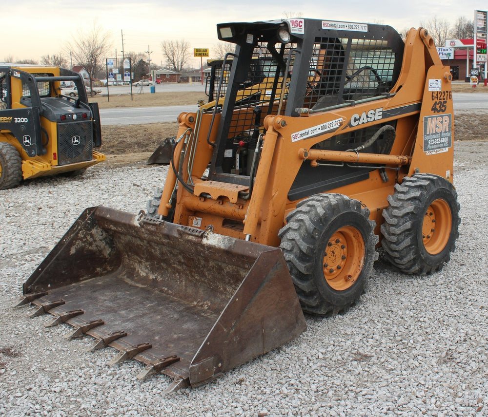 Caso 435 445 Skid Steer Carger 445CT Compact Track Carger Taller Taller Servicio de reparación Manual