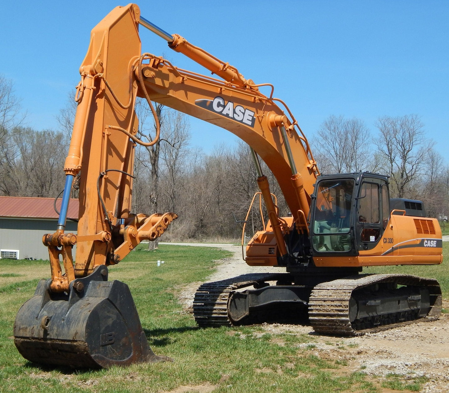 Cas CX330 CX350 Excavatrices Crawler Manuel de réparation de services d'atelier officiel