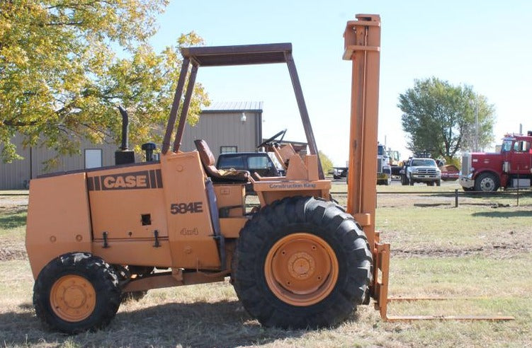 Case 584E 585E & 586E FORKLIFTS OFFICIËLE WORKSHOP SERVICE reparatiehandleiding