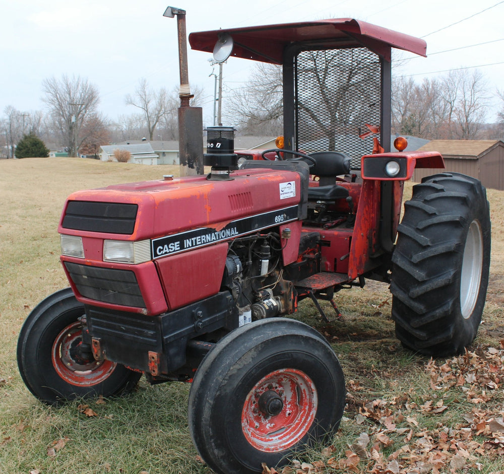 Case IH 595 695 TRACTOR Officiële operatorhandleiding