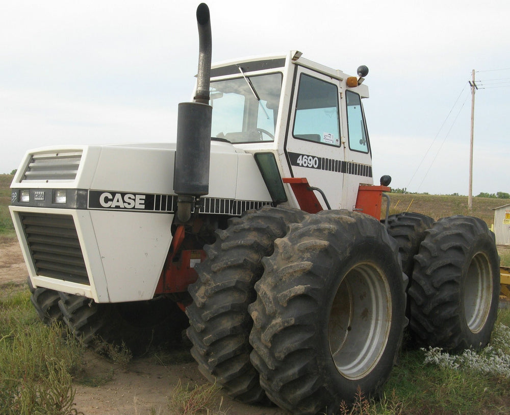 Case IH 4690 جرار دليل المشغل الرسمي