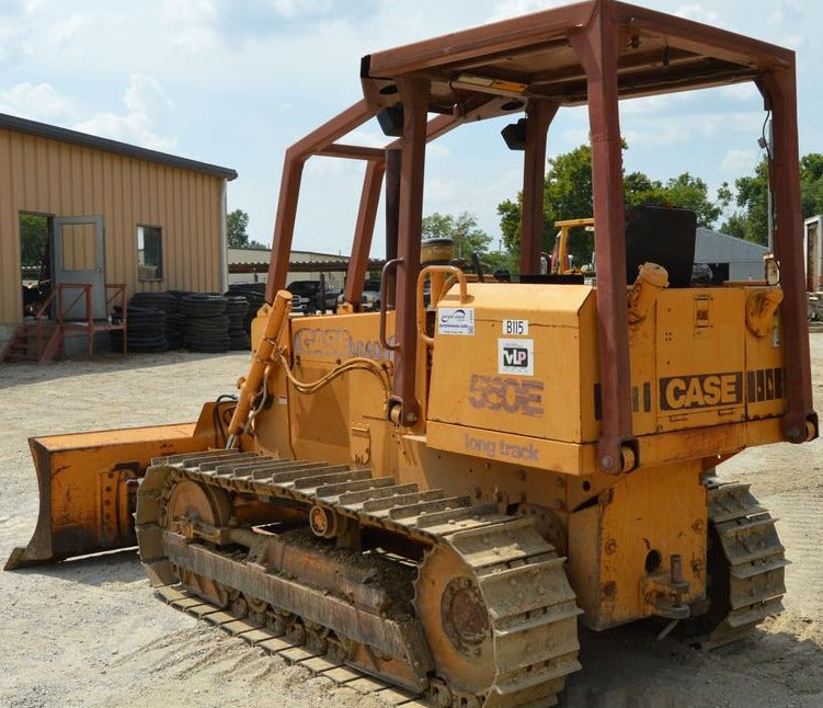 Case 550e Crawler Dozer Officiële workshopservice Reparatiehandleiding