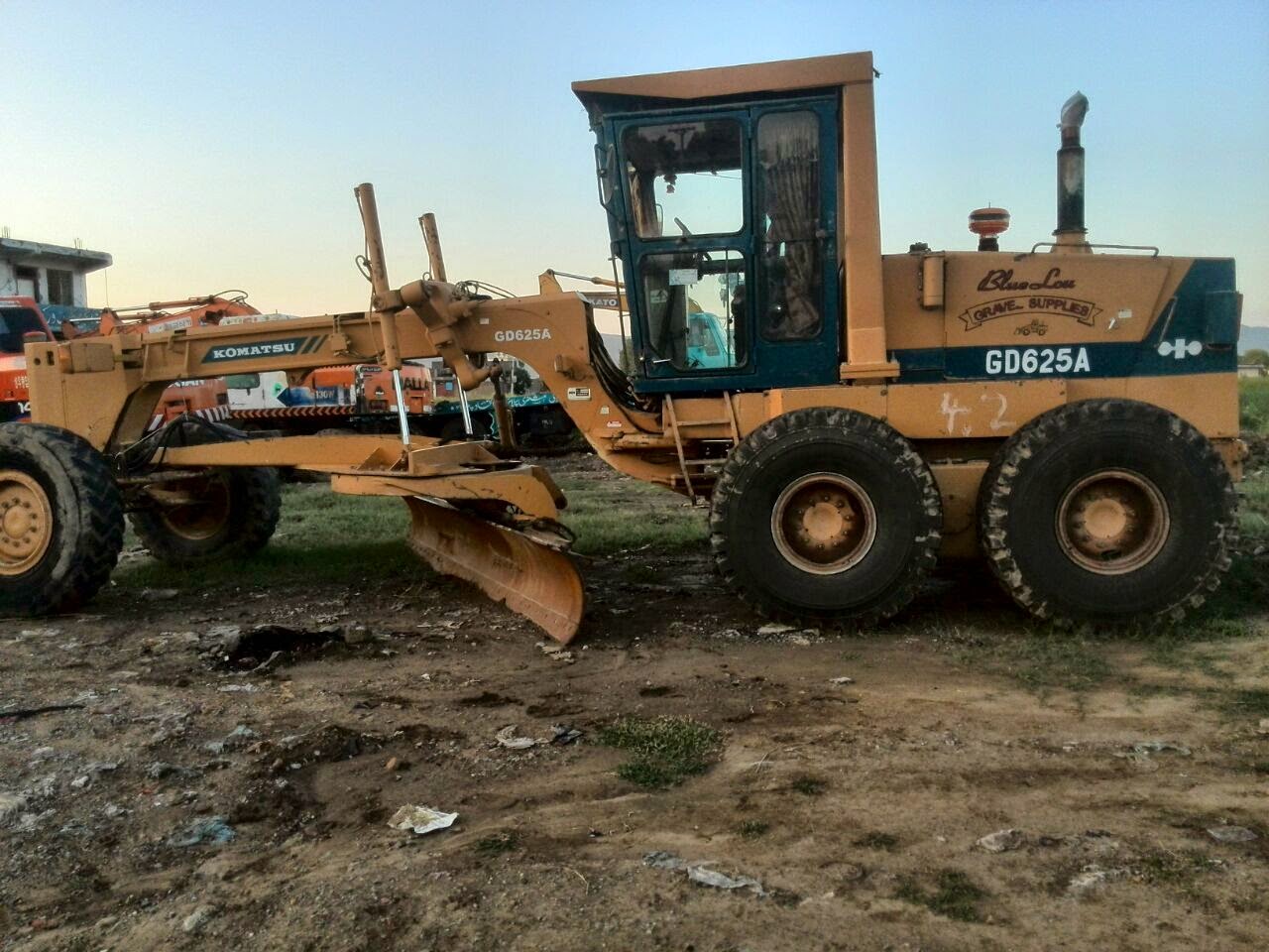 Komatsu GD620 Series GD625A-1 GD625A-1A Motor Grader Officiële Workshop Service Reparatie Handleiding