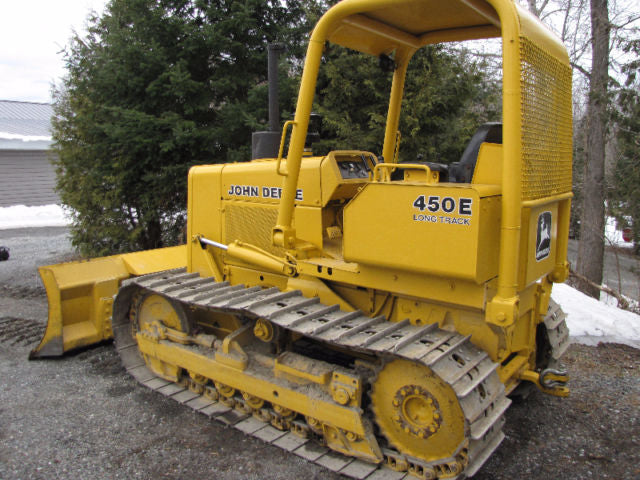 John Deere 450E 455E Crawler Loader Bulldozer Official Operation & Test Technical Manual TM1330