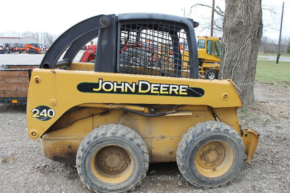 John Deere 240 & 250 Skid Steer Loader ورشة العمل الرسمية