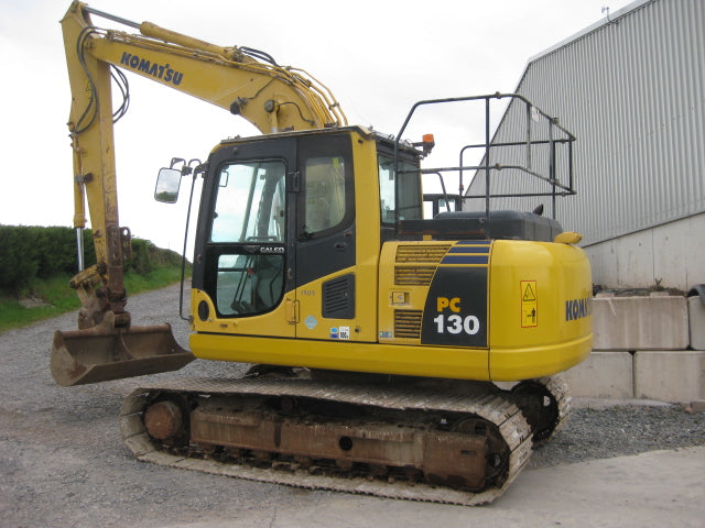 Komatsu PC130-8 Hydraulic Excavator Official Workshop Service Repair Technical Manual