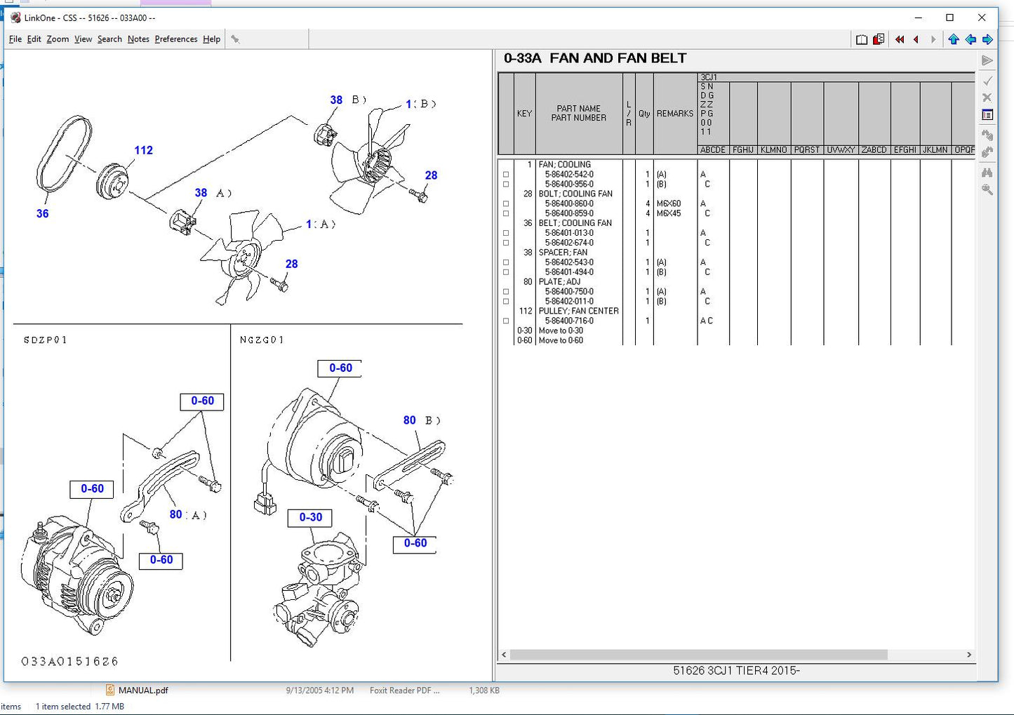 
                  
                    Isuzu CSS-NET Camiones y Motores Industriales EPC 2020- todos los modelos y s \ n manuales de piezas
                  
                