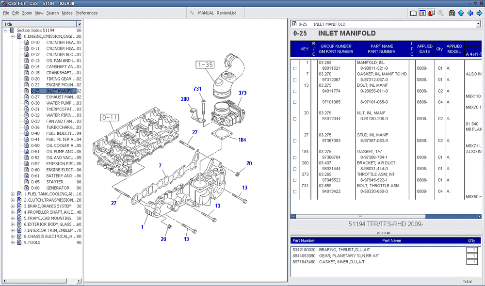 
                  
                    شركة Isuzu Traps & Industriens Engines EPC-كل النماذج & S\N Parts Manuals حتى 2016
                  
                