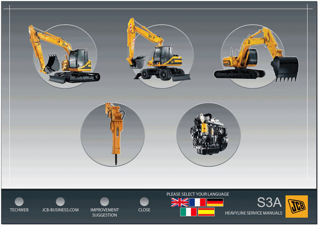 كتيبات إصلاح الخدمة المدمجة JCB 2013- برنامج معلومات خدمة الخدمة 2013 - خدمة التثبيت عبر الإنترنت