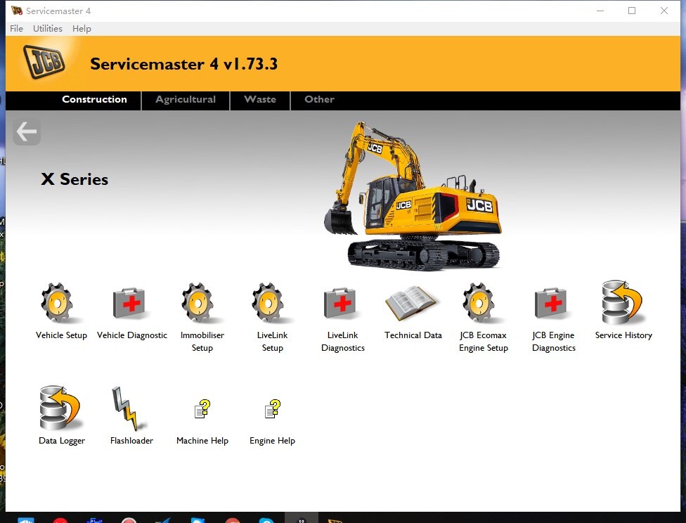 JCB ServiceMaster 4-v1.73.3 JCB Diagnostic Software -2018 Latest Version!