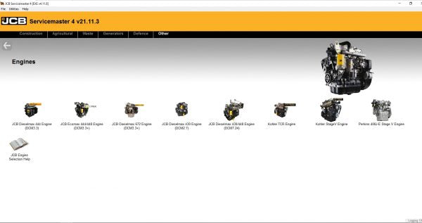 JCB ServiceMaster 4 - V21.9.3 Sogiciel de diagnostic - Dernière version Dernière mise à jour 10 2021!