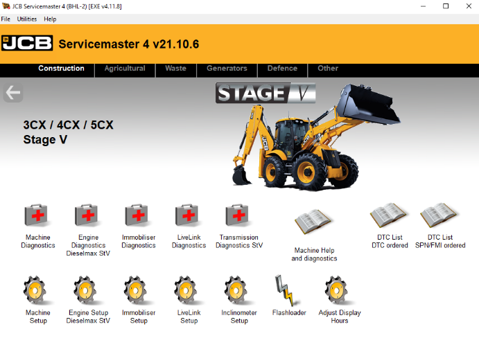 
                  
                    JCB ServiceMaster 4 - V22.11 Diagnostische software - Laatste versie voor het laatst bijgewerkt 11 2022
                  
                