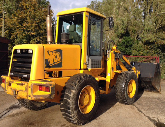 JCB 411 416 Wielen Loader Workshop Service Reparatie Handleiding