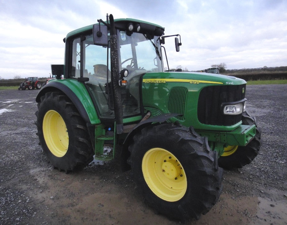 John Deere 6120 6220 6320 en 6420 Tractoren Technische dienst Handleiding