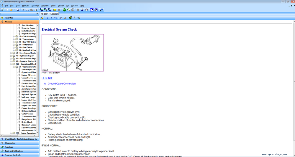 John Deer Service Advisor 4.2 CCE (معدات تجارية ومستهلكية) 05 \ 2016 - جميع النماذج كافة إعلانات خدمة المسلسلات والتشخيص - التثبيت الكامل عبر الإنترنت