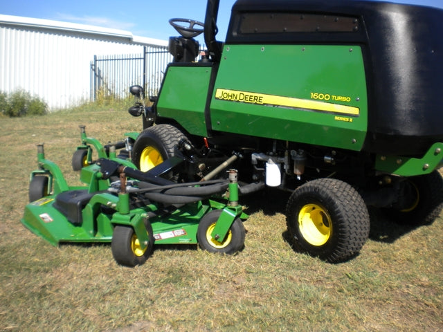 John Deere Wide Area Mower 1600 1620 & 1600 Turbo Officiële Workshop Service Reparatie Technische handleiding