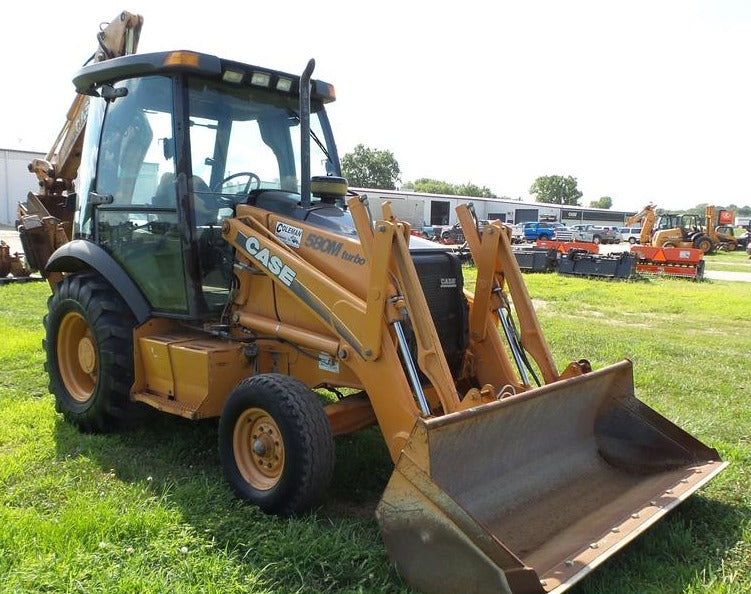 Case 580M 580M Turbo 580 Super M 590 Super M Series Loader Backhoes Operator's Manual