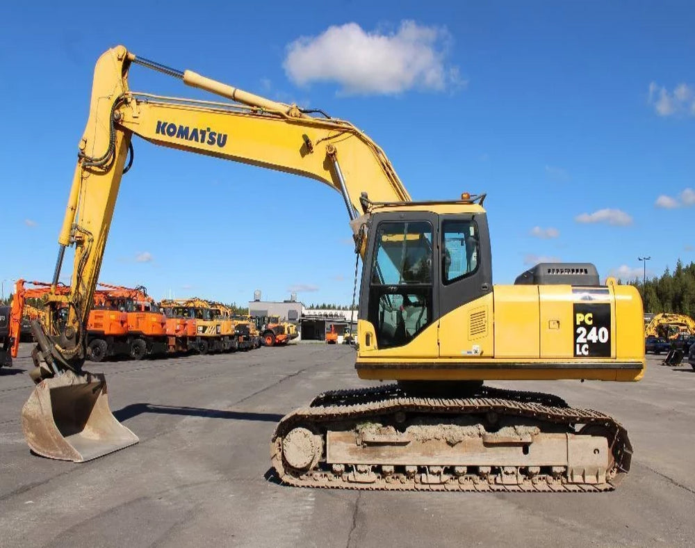 KOMATSU PC240LC-7K PC240NLC-7K Excavador hidráulico Manual de servicio oficial