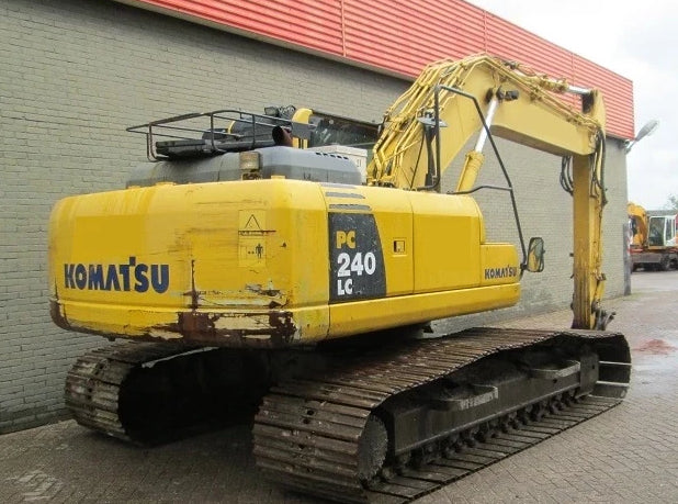 Komatsu PC240LC-10 Hydraulische Excavator Officiële werkplaats Reparatie Technische handleiding