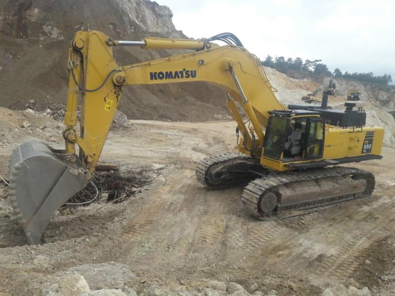 Komatsu PC850-8E0 PC850SE-8E0 Excavateur hydraulique Manuel d'instruction de l'Assemblée de campagne officielle