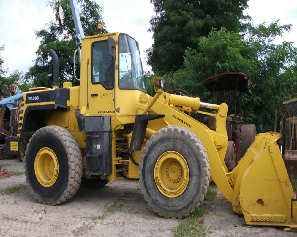 Komatsu WA380-5 Wiellader Officiële Workshop Service Reparatie Technische handleiding