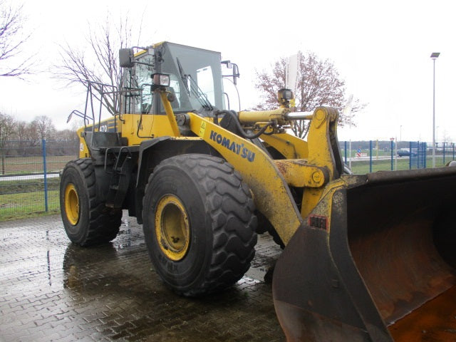 KOMATSU WA470-6 WA480-6 Wiellader Officiële Workshop Service Reparatie Technische Handleiding