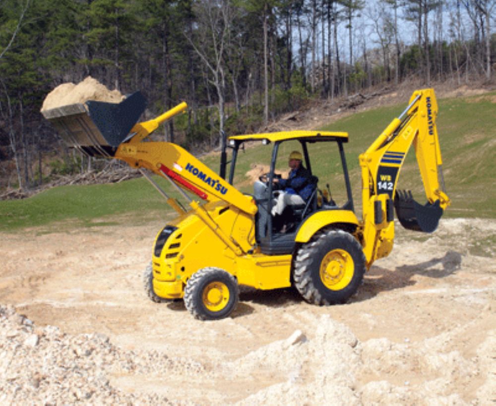 Komatsu WB142-5 Backhoe Loader Officiële OEM Workshop Service Reparatie Handleiding