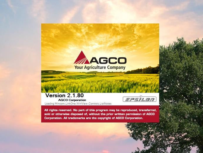 AGCO AGRICULTURAL EPC & SERVICIO Información Toda la base de datos UE-UK Última 2019 - Servicio de instalación en línea