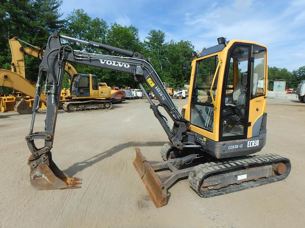 VOLVO ECR38 COMPACT EXCAVANTER FACTORY TALLER SERVICIO Manual de reparación