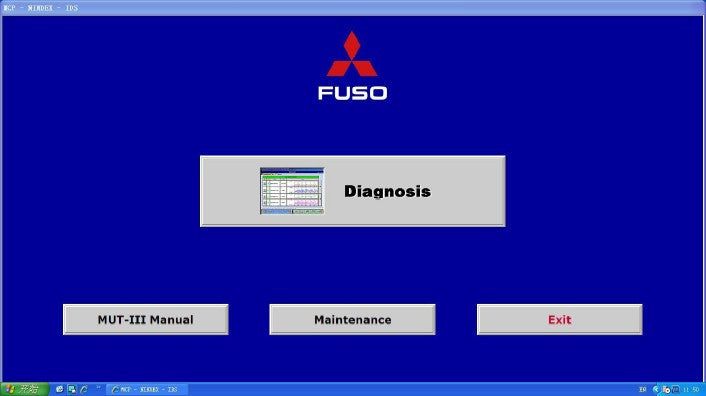 
                  
                    Mitsubishi Fuso MUTII 1.11 - Diagnosesystem für alle FUSO-LKW- und Busmodelle bis 2015
                  
                