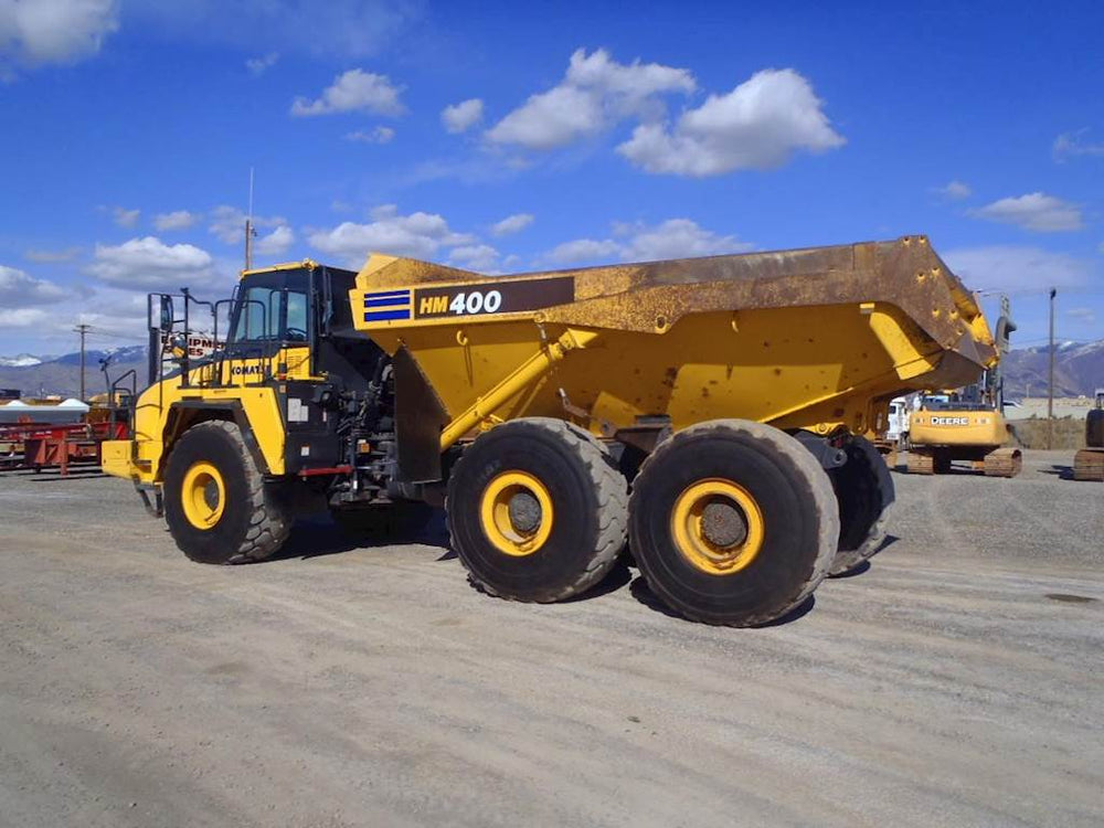 KOMATSU HM400-3 Manuel de réparation de service de dépôt officiel des camions de benne basculante articulée