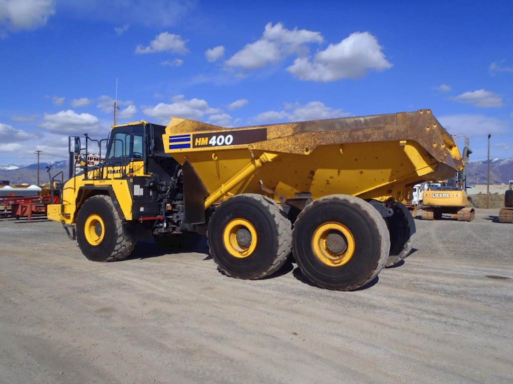 Komatsu HM400-3 Gelede Dump Truck Officiële Workshop Service Reparatie Handleiding