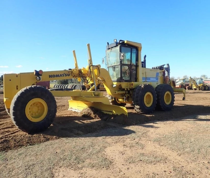 Komatsu GD825A-2 Motor Grader Officiële Workshop Service Reparatiehandleiding