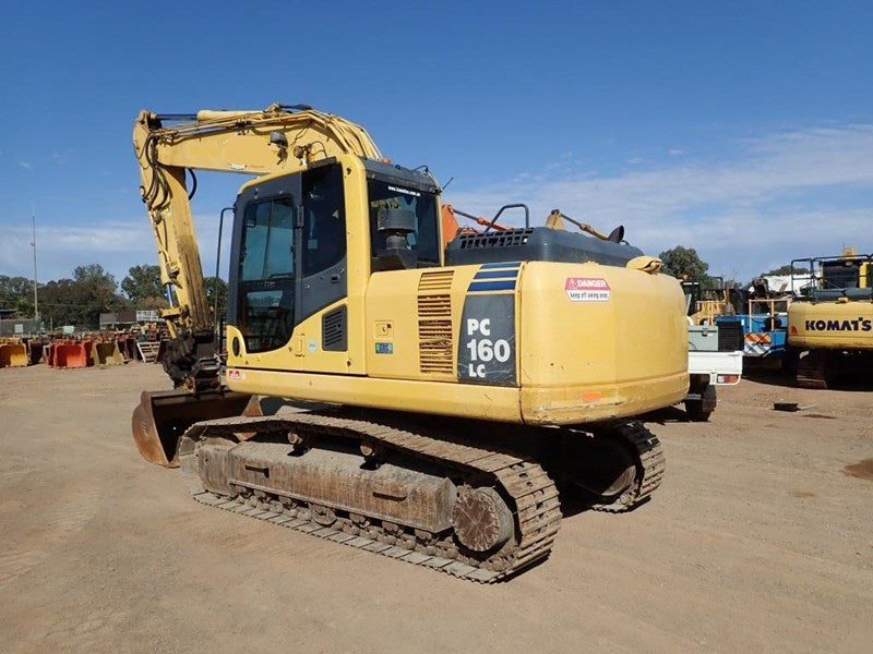 KOMATSU PC160LC-8 Hydraulische graafmachine Officiële Workshop Service Reparatie Technische handleiding