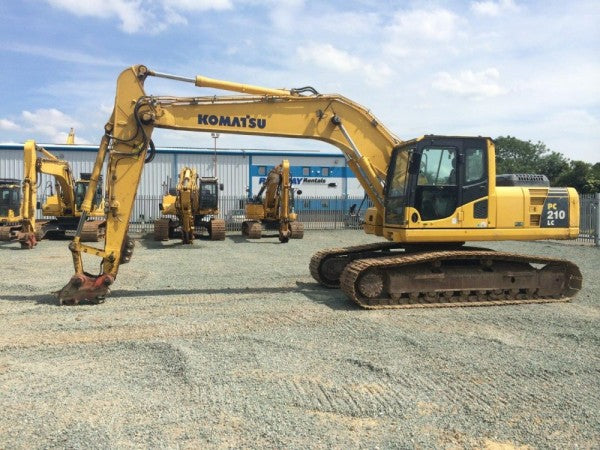 Komatsu PC210-8 PC210LC-8 Hydraulic Excavator Official Workshop Service Manual