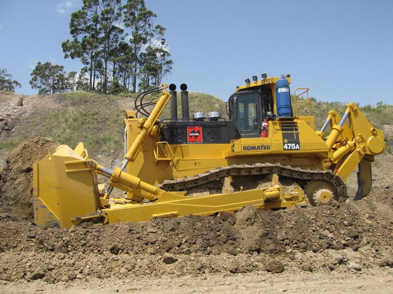 Komatsu D475A-3 Palmsteuerungsspezifikation Bulldozer offizielles Workshop-Service-Handbuch # 2