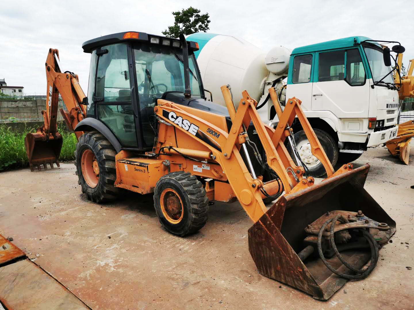 Case 590m, 590SM Series 1 580m 590 Super M Backhoe Loader Workshop Service Repair Handleiding