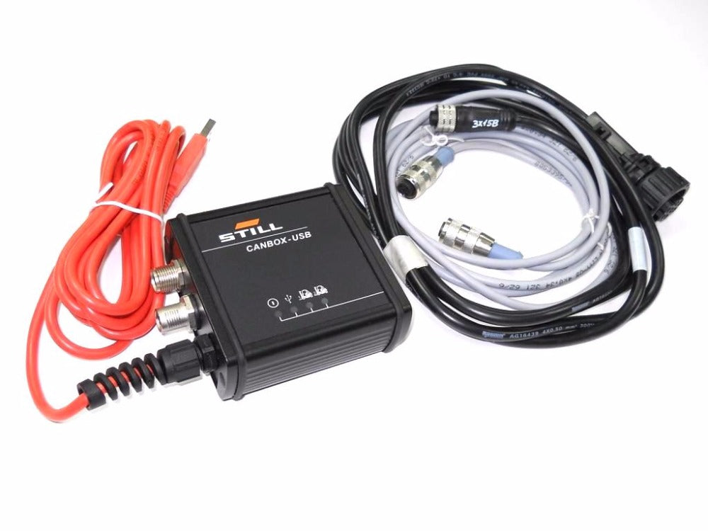 Still Forklifts Canbox Diagnostic Kit 50983605400 OEM -Include Free Still Steds 8.18 Software-Latest 2019 !