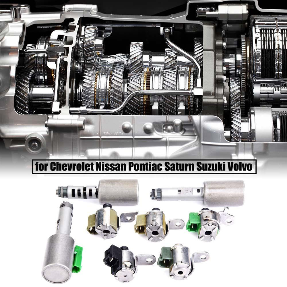 Válvula solenoide de control de cambio de transmisión para Chevrolet Saturno Saturno Volvo AW55-51SN AW55-50SN Partes de transmisión automática