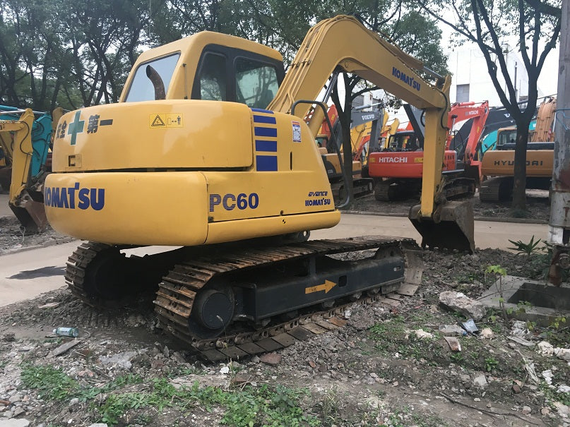 KOMATSU PC60-7 PC60-7B حفارة هيدروليكية في ورشة العمل الرسمية دليل إصلاح الدليل الفني