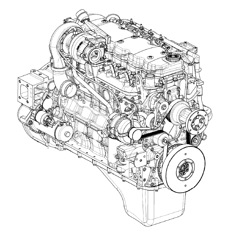 Case IH 6 Cilinder 6.7L NEF TIER 3 Motor Officiële Workshop Service Reparatiehandleiding