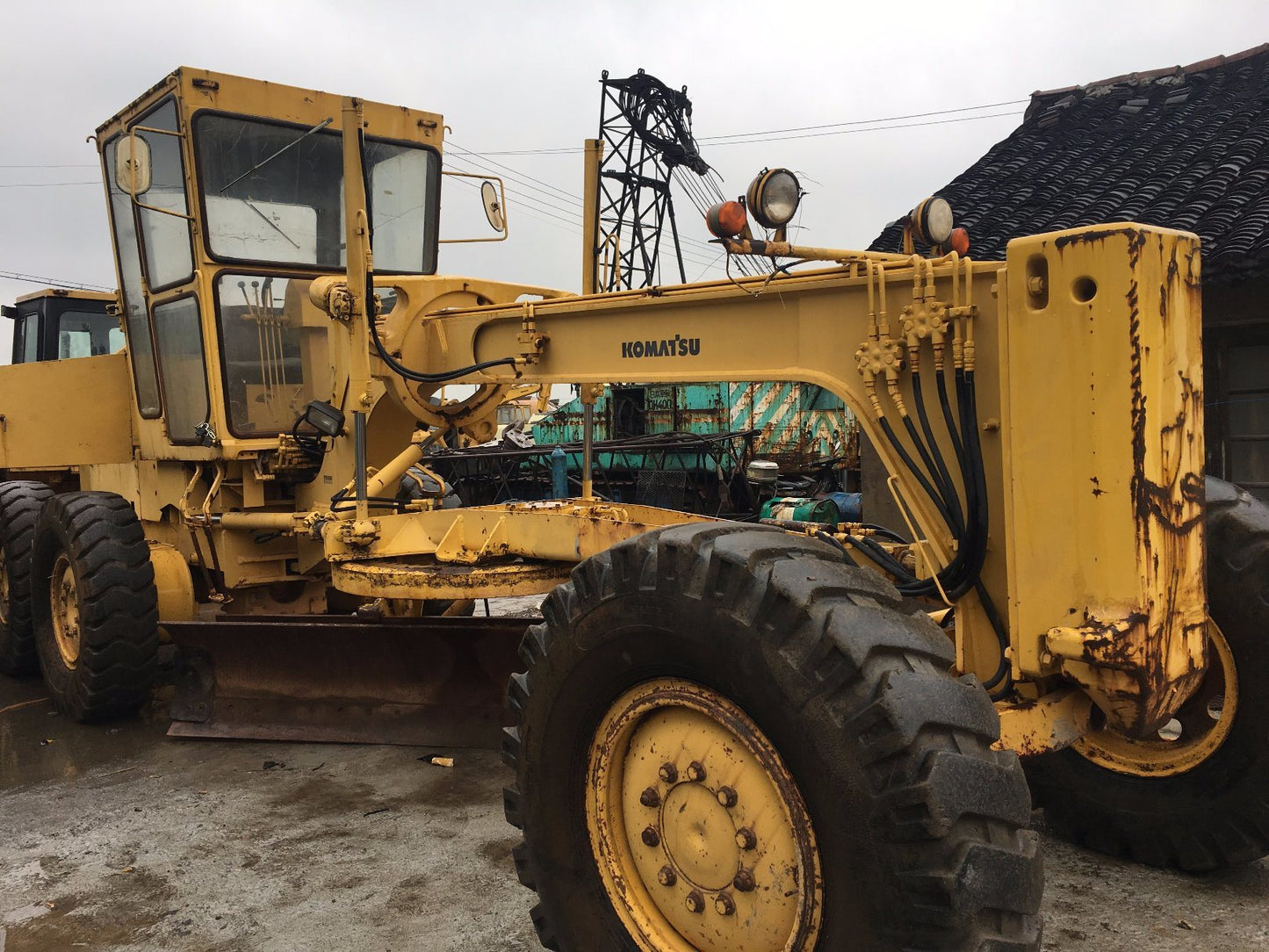 Komatsu GD510 GD520-Serie GD521R-1 GD523R-1 GD511R-1 Motor Grader Offizielles Service-Handbuch