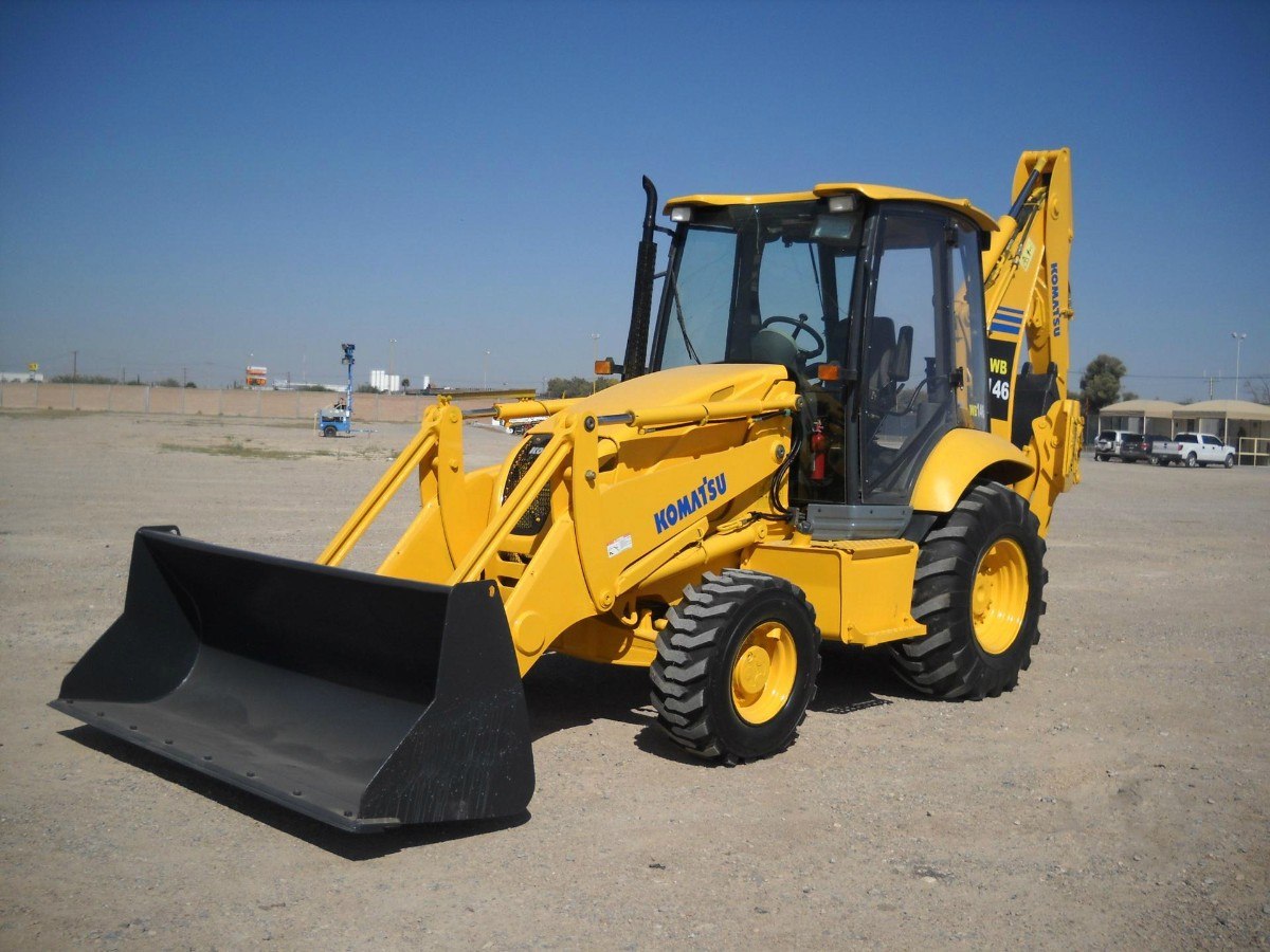 KOMATSU WB146-5 Backhoe Loader OEM Workshop Service Reparatiehandleiding